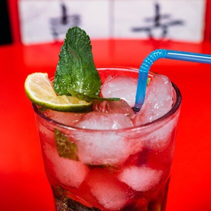 Коктейль «Мохито-клубника»