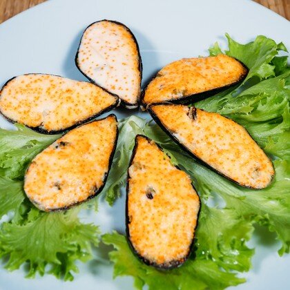 Запечённые мидии