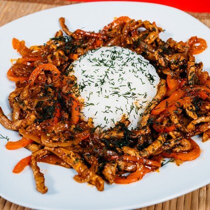 Мясо по-тайски