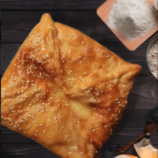 Самса с картофелем и сыром