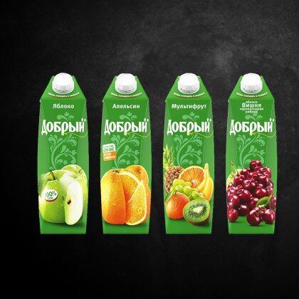 Соки в ассортименте