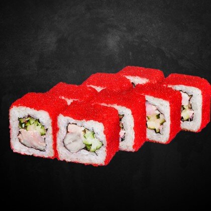 Ролл «Калифорния морской окунь»