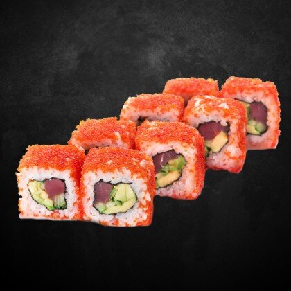 Ролл «Магуро тобико»