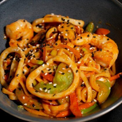 WOK С МОРЕПРОДУКТАМИ 360ГР