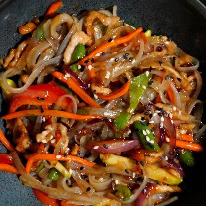 WOK С КУРИЦЕЙ 380ГР
