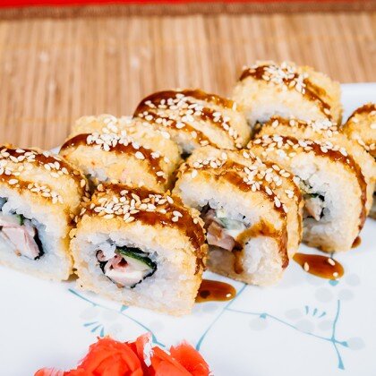 Ролл «Чикен бекон»