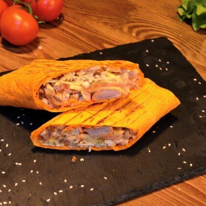 Шаурма «Сырный Джо» с курицей