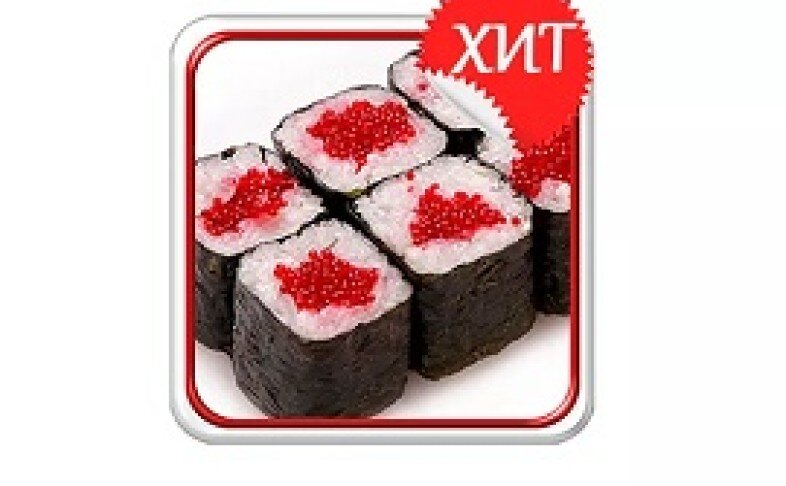 Ролл «Тобико с сыром»