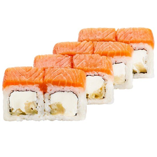 Ролл «Филадельфия» с ананасом