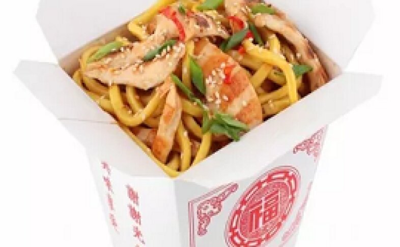 Вок с курицей