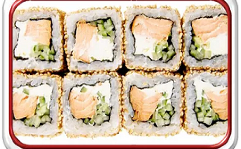 Ролл «Лосось в кляре»