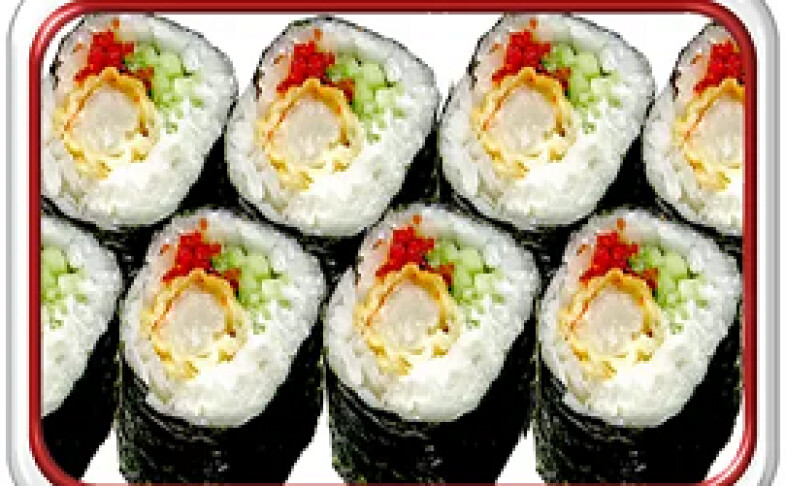 Ролл «Из креветки в кляре»