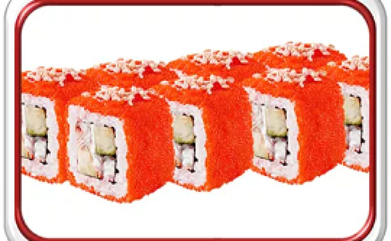 Ролл «Калифорния с угрем»