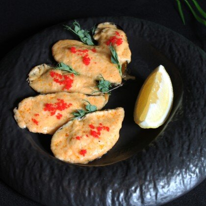 Мидии на панцире