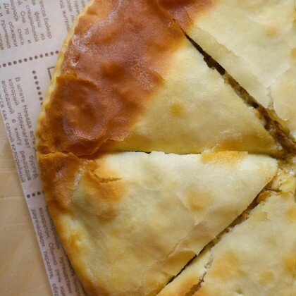 Пирог с Курицей и Грибами