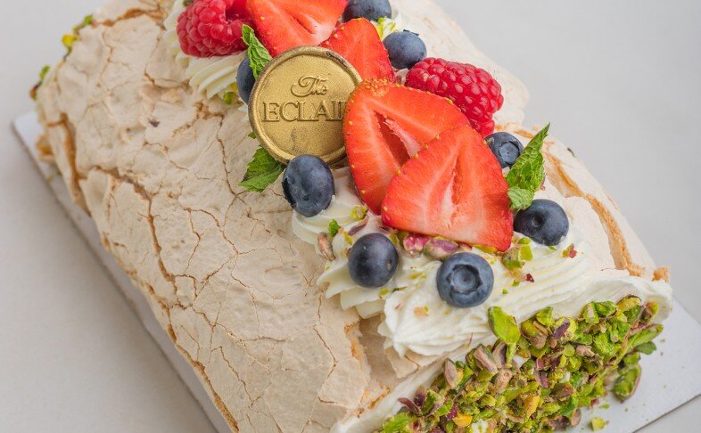 Меренговый рулет