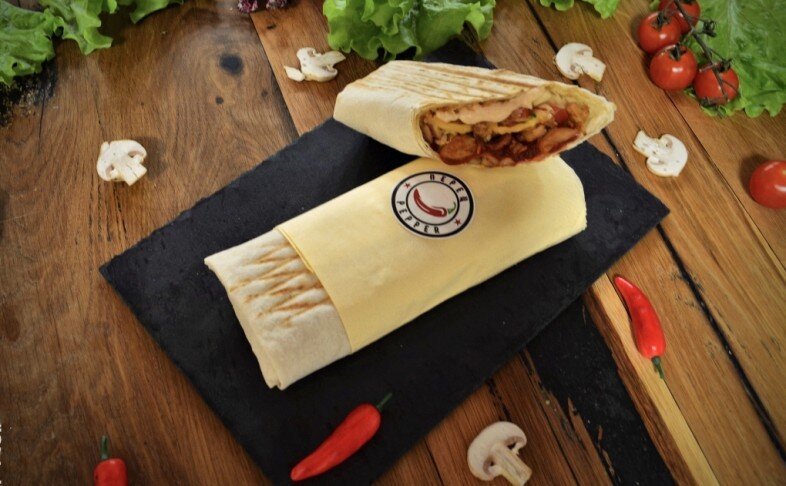 Шаурма XL свинина грибной