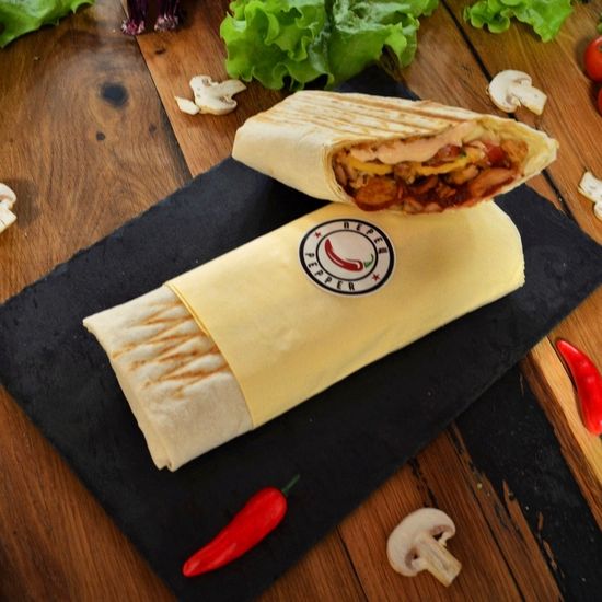 Шаурма XL с креветками