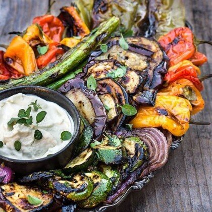 Овощи на мангале