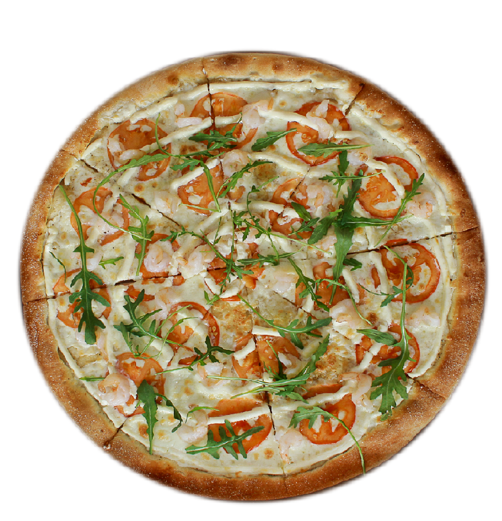 Пицца «Сливочная креветка»  30 см