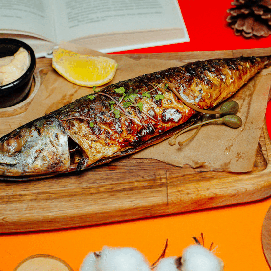 Скумбрия на гриле