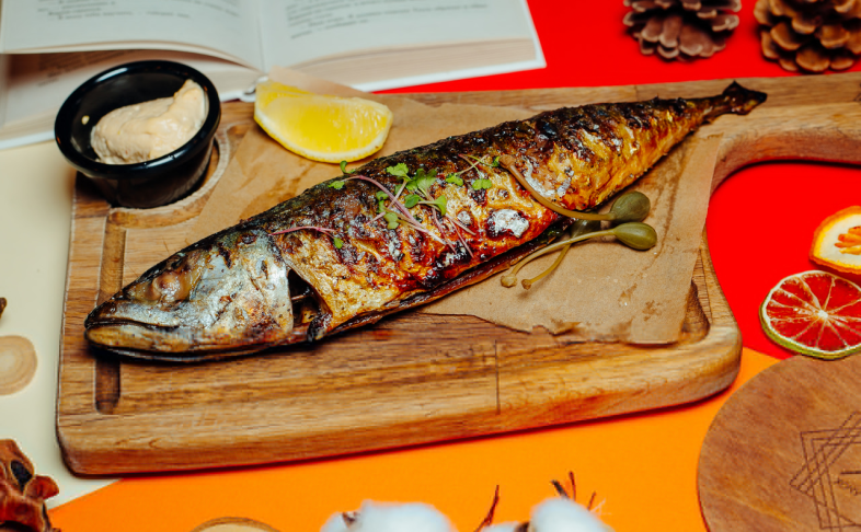 Скумбрия на гриле