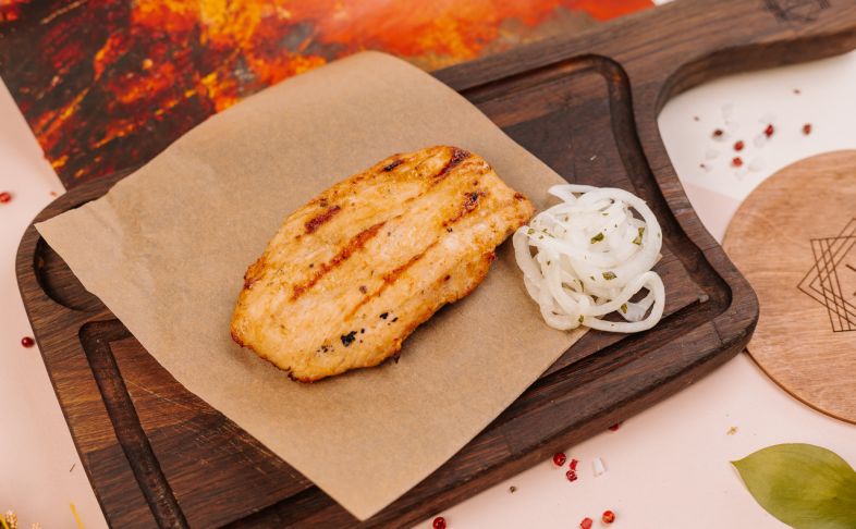 Филе индейки в кокосовом маринаде