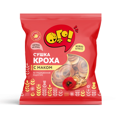 Сушка Кроха "ОГО" с Маком