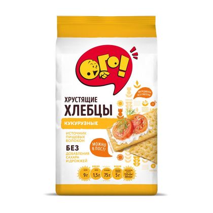 Хлебцы "ОГО" кукурузные