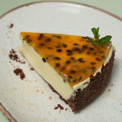 Чизкейк «Манго-маракуйя»