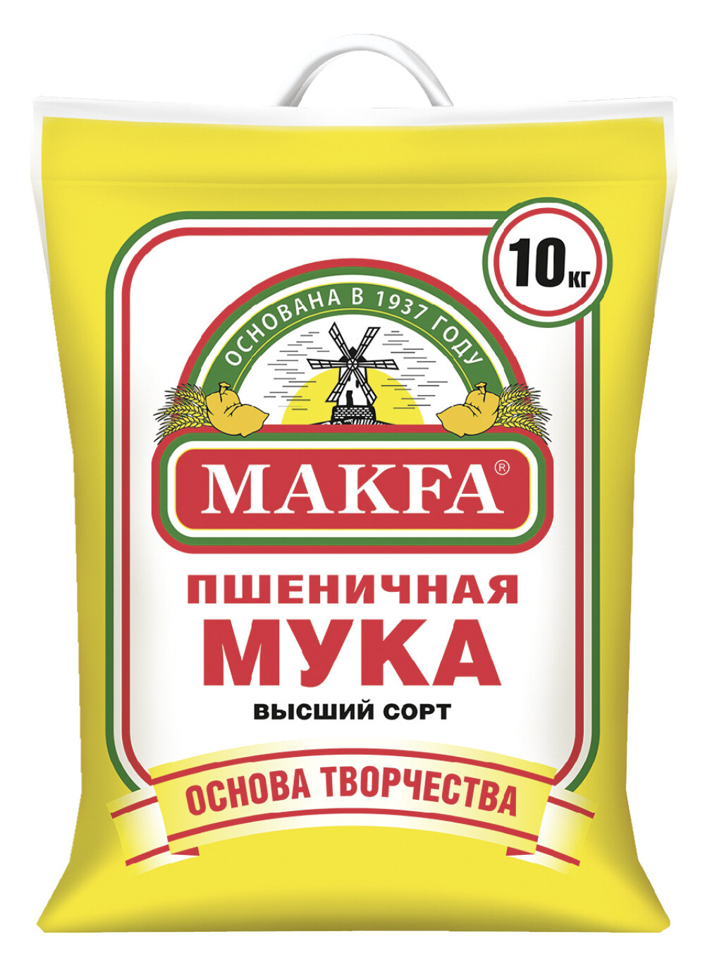 Мука пшеничная Makfa 10кг