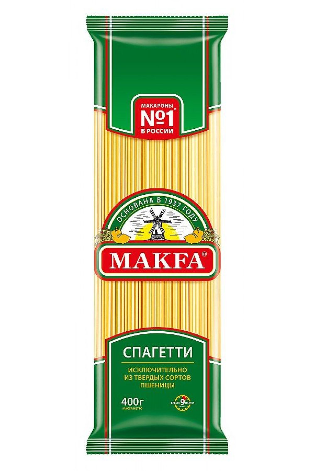 Макаронные изделия Спагетти Makfa , 400г
