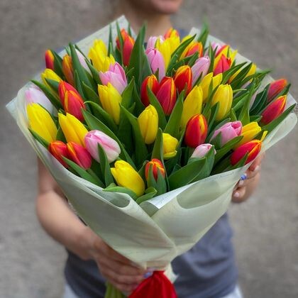 Букет «Взлетный микс» цвет на выбор, указывайте в комментариях