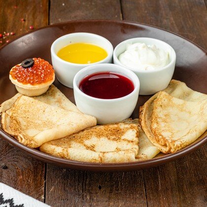 Блинчики с маслицем