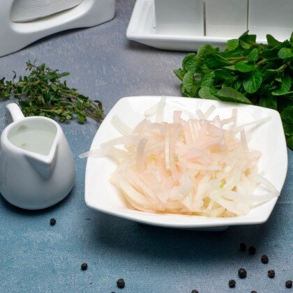 Лук с виноградным уксусом