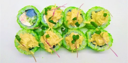 РОЛЛ ЧЕСНОЧНЫЙ С КРЕВЕТКОЙ (холодный)