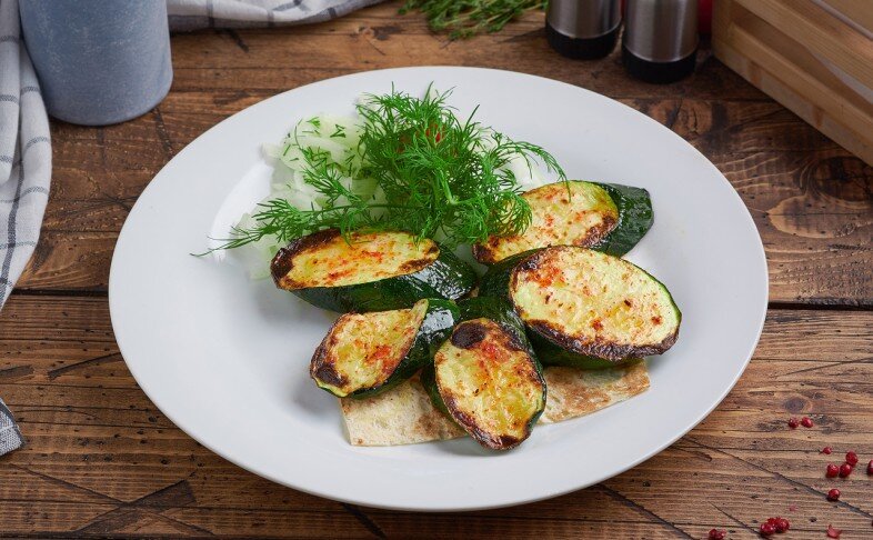Кабачки гриль