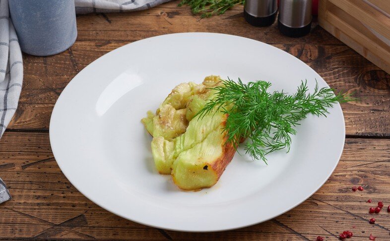 Баклажан на углях