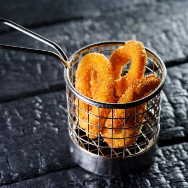 Луковые кольца в панировке