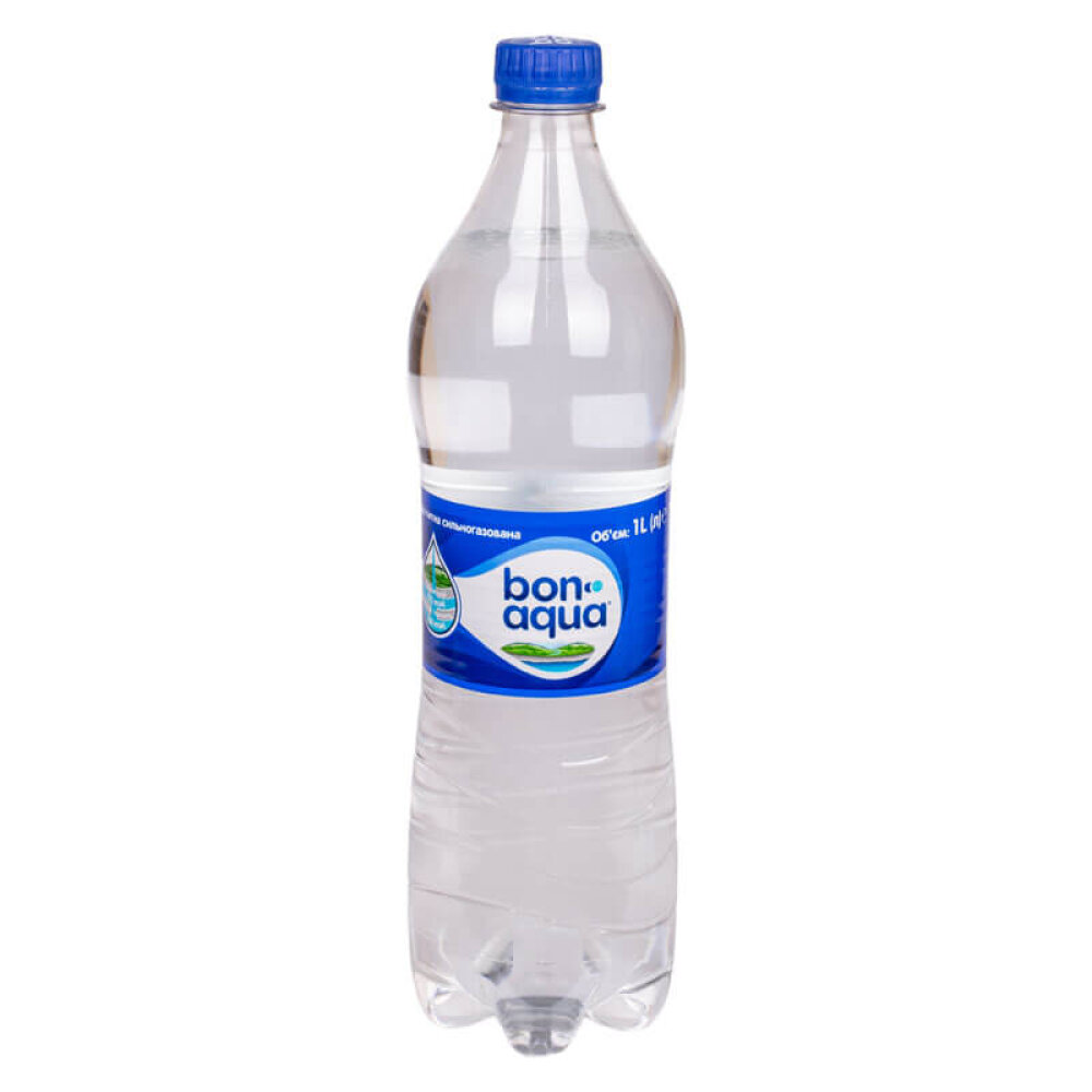 Вода с газом 1л