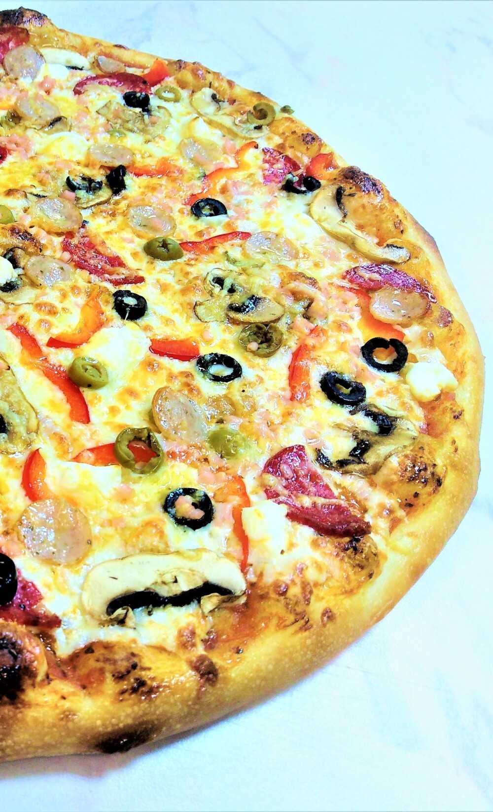 Пицца «Сицилия» половина