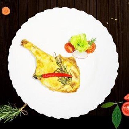 Стейк "Прованс" из свинины