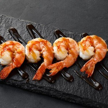 Креветки гриль