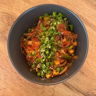 Фунчоза с креветкой