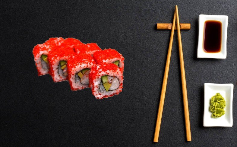 002 Ролл «Калифорния креветка»