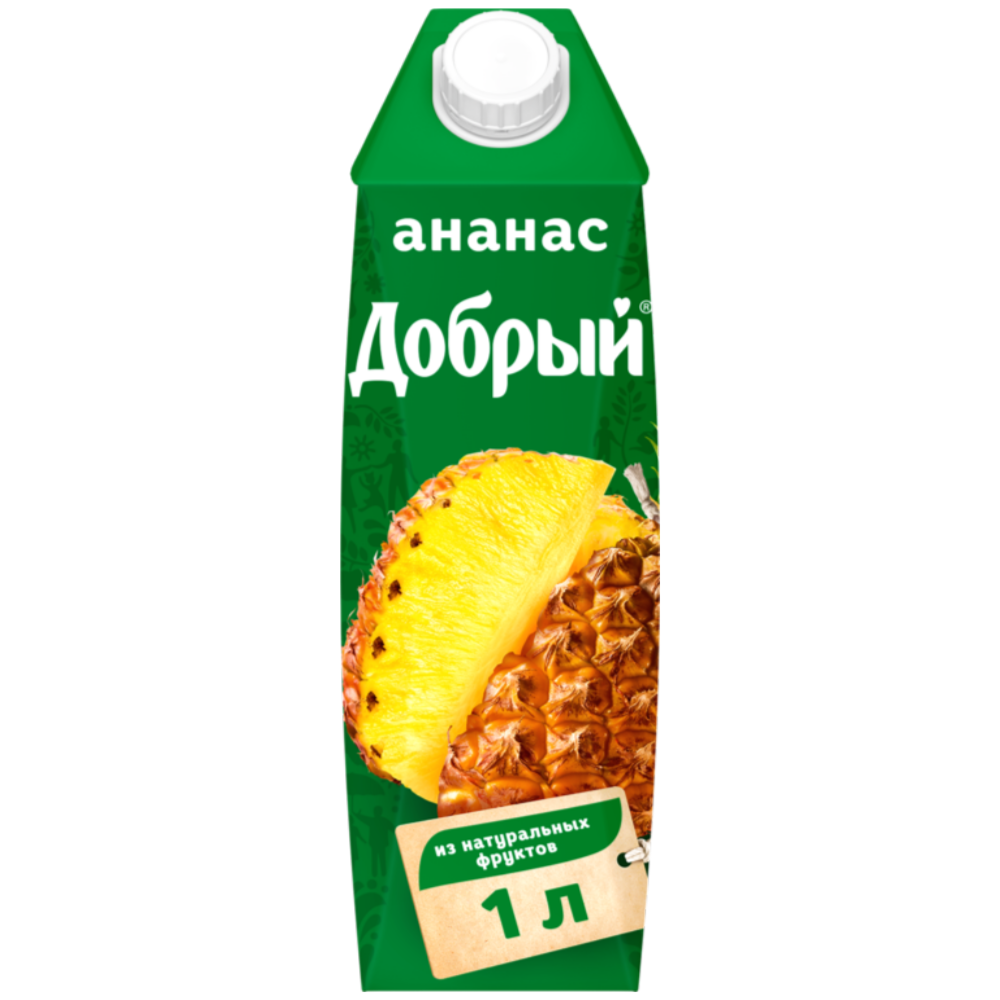 Сок "Добрый" ананас 1 л