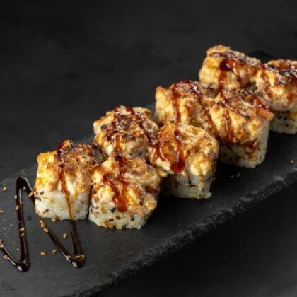 Королевский запечённый с начинкой