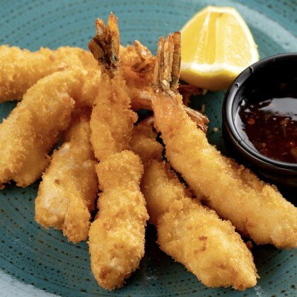 Креветки в темпуре