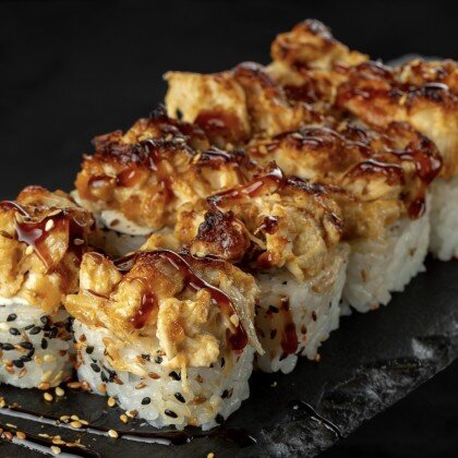 Соблазн запечённый с начинкой