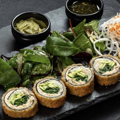 Кранч ролл 3 рыбки